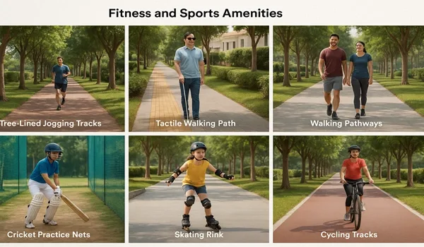 Featured image of Godrej Florenne Fitness and Sports Amenities